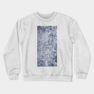 White Abstract Painting Crewneck Sweatshirt